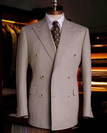 Мужские клетчатые костюмы из 2 предметов, тонкие официальные офисные костюмы, клетчатый пиджак, куртка, брюки